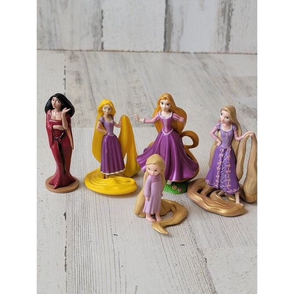 Disney Rapunzel princess playset toddler evil mother toy figure - Picture 1 of 15